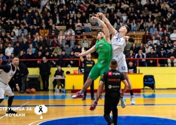 125.000 денари собрани од влезниците за натпреварот помеѓу кошаркарите од Кочани и Струмица – ќе бидат донирани на сметката на Црвен Крст