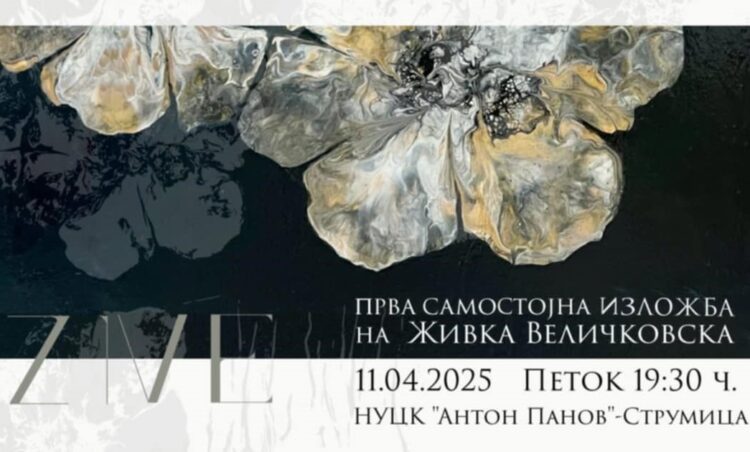Во петок во Центарот за култура во Струмица ќе биде поставена изложба на дела од авторката Живка Величковска