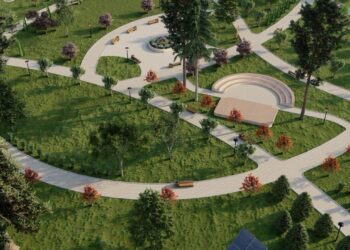 ФОТО: Новиот парк во поранешната касарна на површина од 40.000 м² – започна неговата изградба, ќе биде готов за една година