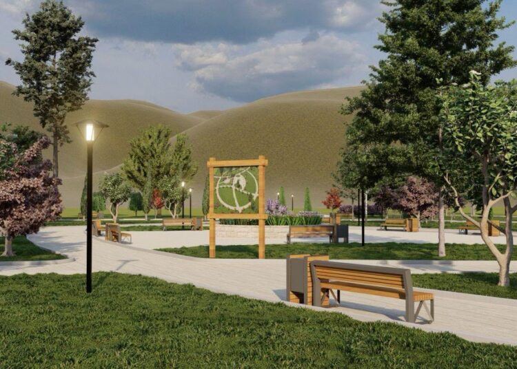 ФОТО: Новиот парк во поранешната касарна на површина од 40.000 м² – започна неговата изградба, ќе биде готов за една година