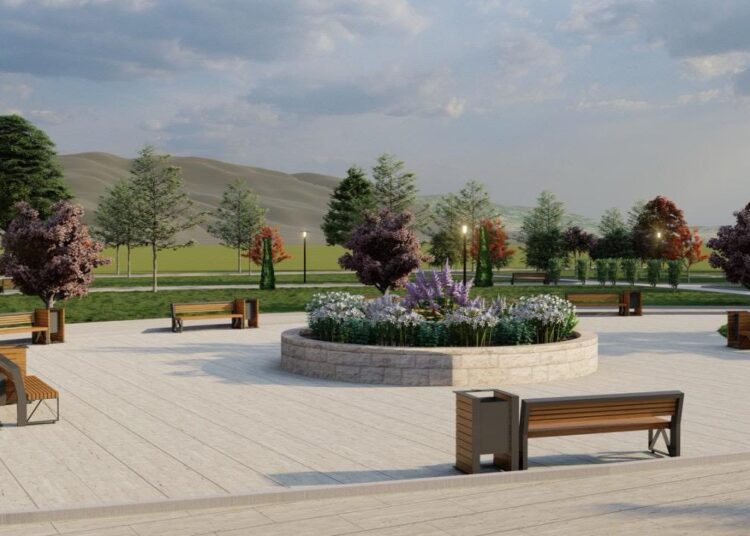 ФОТО: Новиот парк во поранешната касарна на површина од 40.000 м² – започна неговата изградба, ќе биде готов за една година