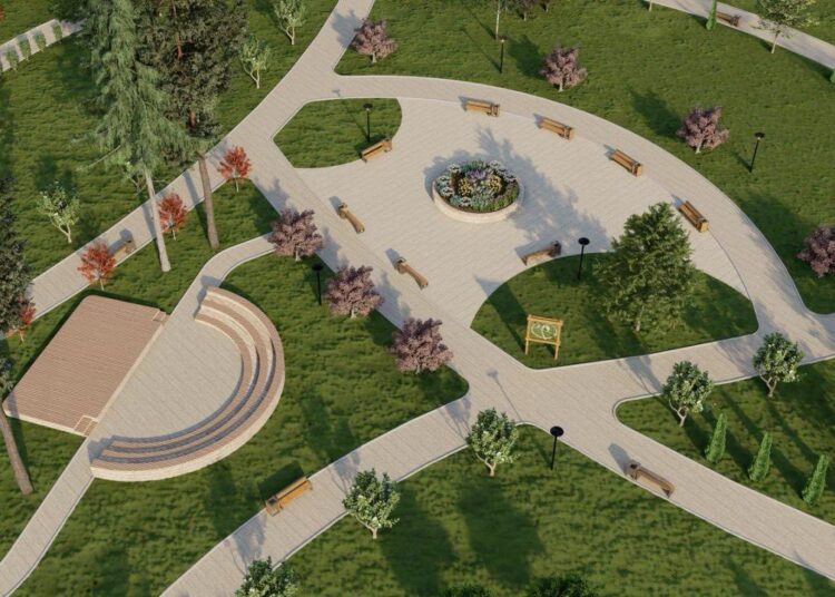 ФОТО: Новиот парк во поранешната касарна на површина од 40.000 м² – започна неговата изградба, ќе биде готов за една година