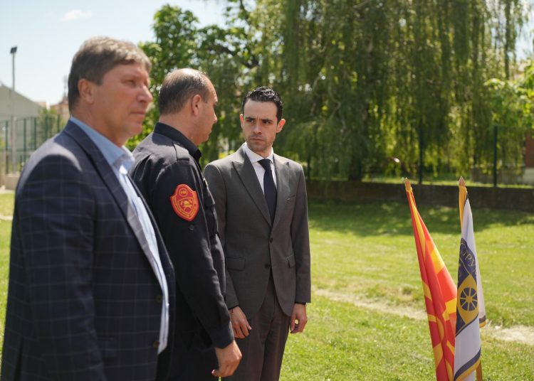 Со спасувачка вежба струмичките пожарникари го одбележаа 20 Мај – Денот на македонските пожарникари