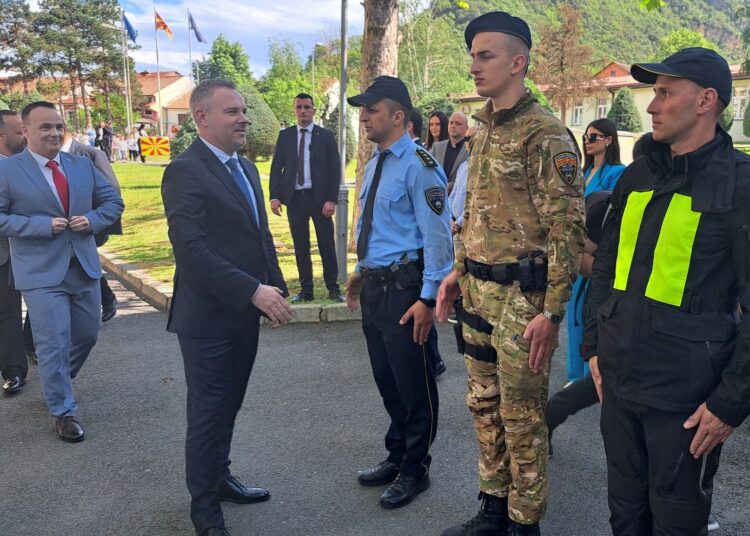 Во СВР Струмица одбележан Денот на македонската полиција