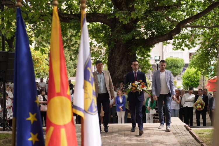 Во Струмица одбележан меѓународниот Ден на победата над фашизмот и Денот на Европа