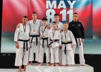 Децата на Карате клубот „Шихан“ од Струмица освоија 11 медали на Светското првенство во фудокан карате