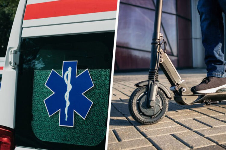 Возејќи тротинет на тротоар удрил во пешак и тешко ја повредил