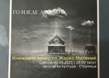КНИЖЕВНА ВЕЧЕР со Жарко Милениќ
