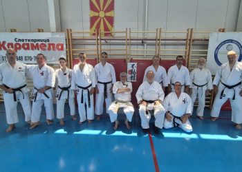 Познатиот карате мајстор Илија Јорга – соке 10 дан, одржа дводневен семинар во Струмица