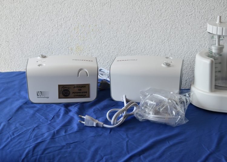 Ротарите од Струмица донираа опрема за Педијатрија во струмичката болница