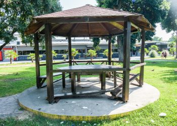 ФОТО: Се повторува вандализмот на урбаната опрема низ Градскиот парк