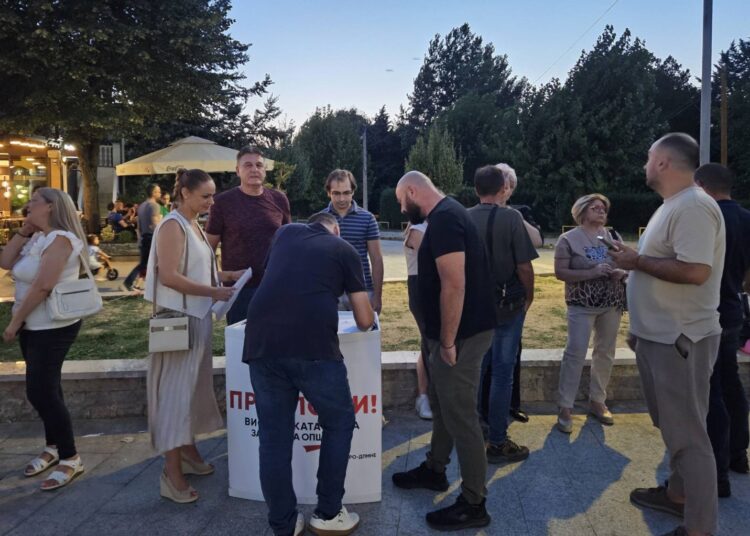 „Предложи! Вистинска идеја за вашата општина“ – ВМРО ДПМНЕ со акција за собирање идеи и предлози од струмичани