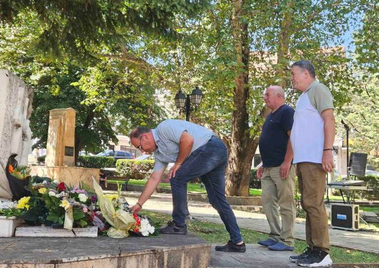 Одбележана 74-та годишнина од убиството на 5-те струмички студенти Борис Белев, Мирко Пецев, Ѓорѓи Костуранов, Стево Топчев и Ѓорѓи Јармов