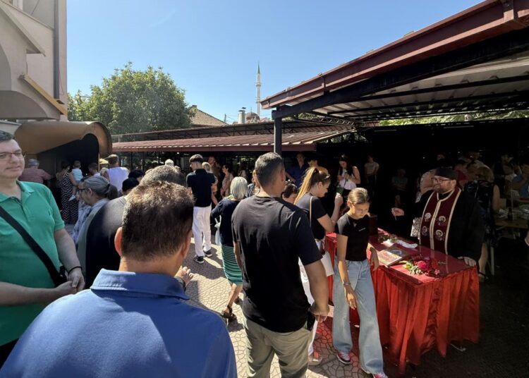 Во манастирот на Светите Петнаесет во Струмица се празнуваше Голема Богородица