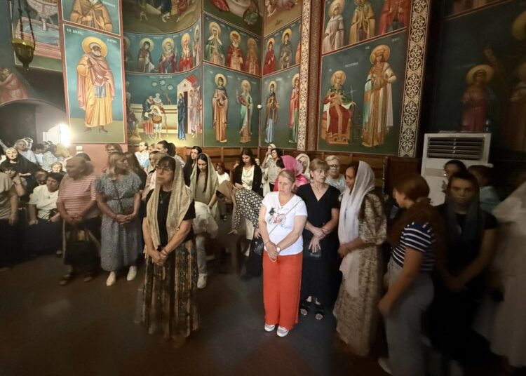 Во манастирот на Светите Петнаесет во Струмица се празнуваше Голема Богородица