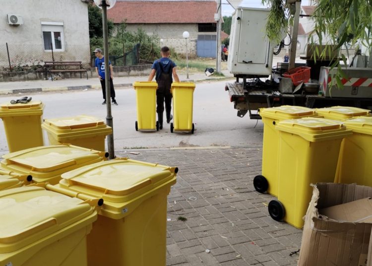 Бесплатна канта за селекција на пластика за граѓаните на Радово и Босилово