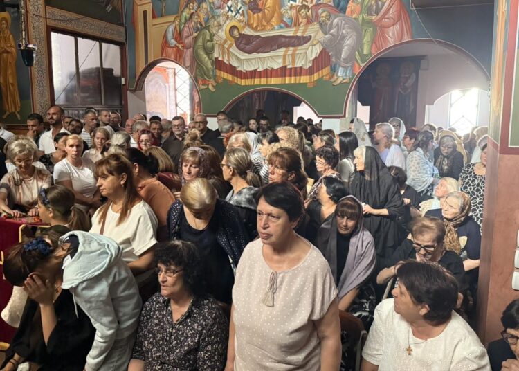 Во манастирот на Светите Петнаесет во Струмица се празнуваше Голема Богородица