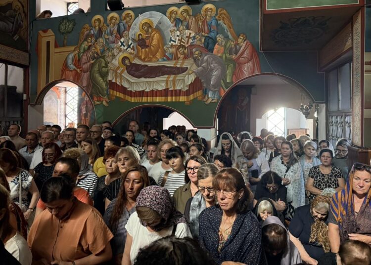 Во манастирот на Светите Петнаесет во Струмица се празнуваше Голема Богородица