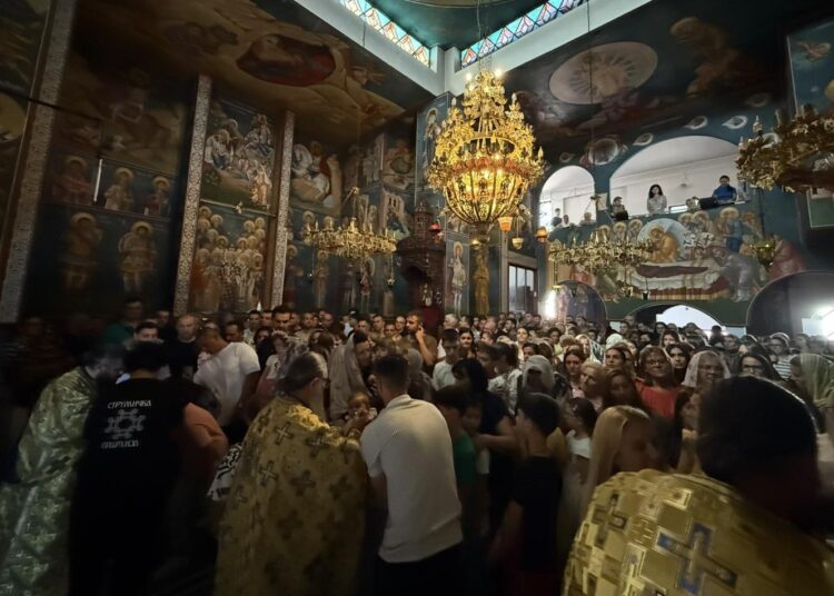 Во манастирот на Светите Петнаесет во Струмица се празнуваше Голема Богородица