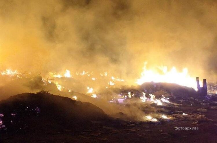 ЦУК: Гори депонија кај Колешино