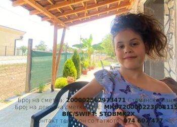 Да и помогнеме на 9-годишната Тијана од Добрејци која цела година води битка со тешка болест – Итно се потребни финансиски средства