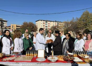 Струмичката болница го одбележа празникот на Светите Козма и Дамјан со традиционална литургија