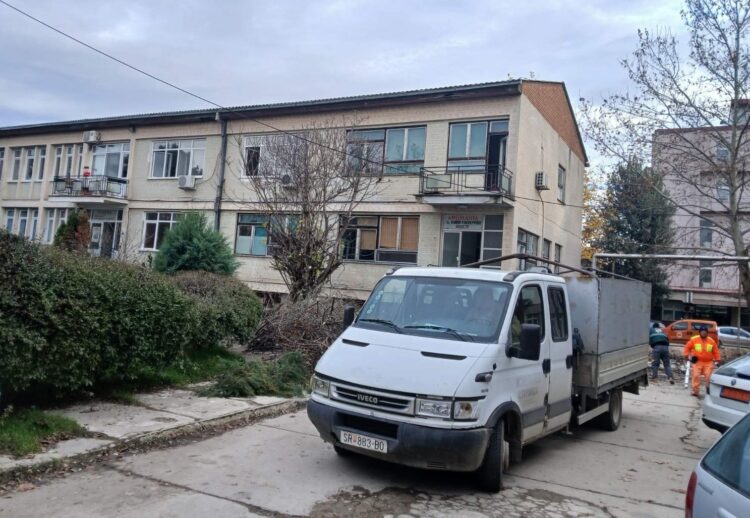 Здравствениот дом во Струмица спроведе дводневна еколошка акција: засадени 70 садници и уредени зелените површини