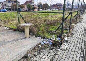 „Комуналец“ го исчисти просторот околу игралиштата кај стадионот – апел до младите за поголема еко-свесност