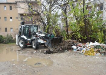 Комуналец: Исчистена дива мини депонија во центарот на Струмица
