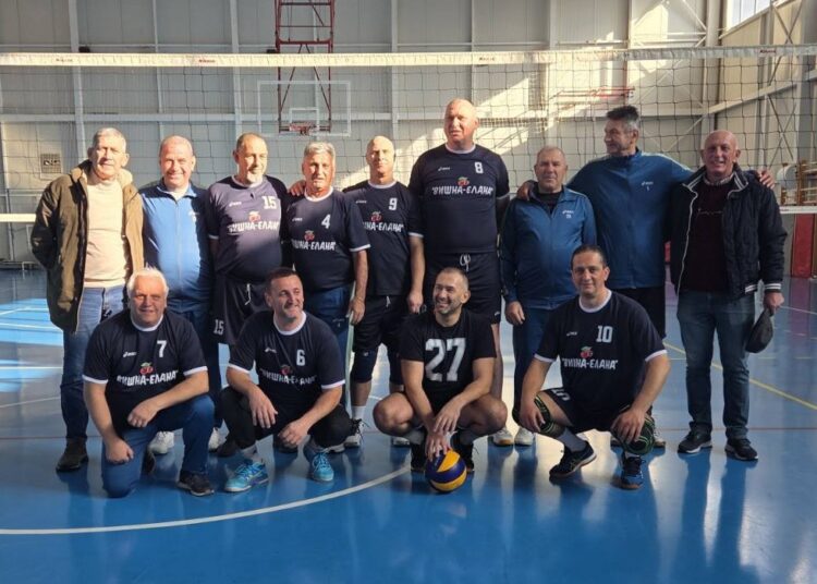 Меѓународен турнир во одбојка за ветерани по повод патрониот празник на Струмица – победници ветераните на Белград