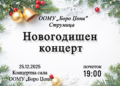 Новогодишен концерт на учениците од ООМУ „Боро Џони“