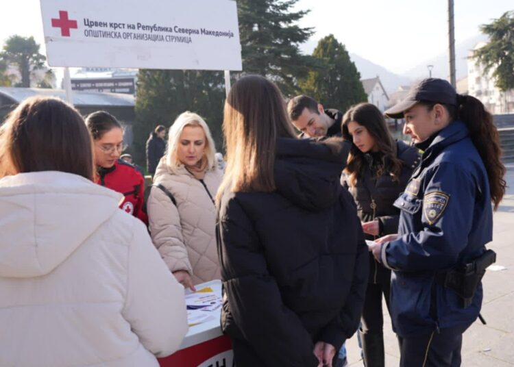 Симулациска вежба и едукативни активности во Струмица во рамки на кампањата „Сигурни празници, без употреба на пиротехника“