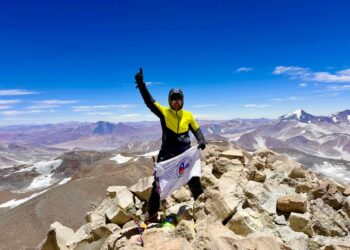 Струмичанецот Никола Матушко дел од успешната македонска експедиција на највисокиот вулкан во светот – Ојос дел Саладо