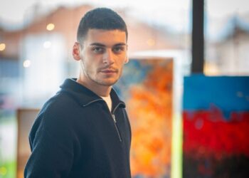 Младиот ликовен уметник Таше Пефќев со втора самостојна изложба на 17 декември