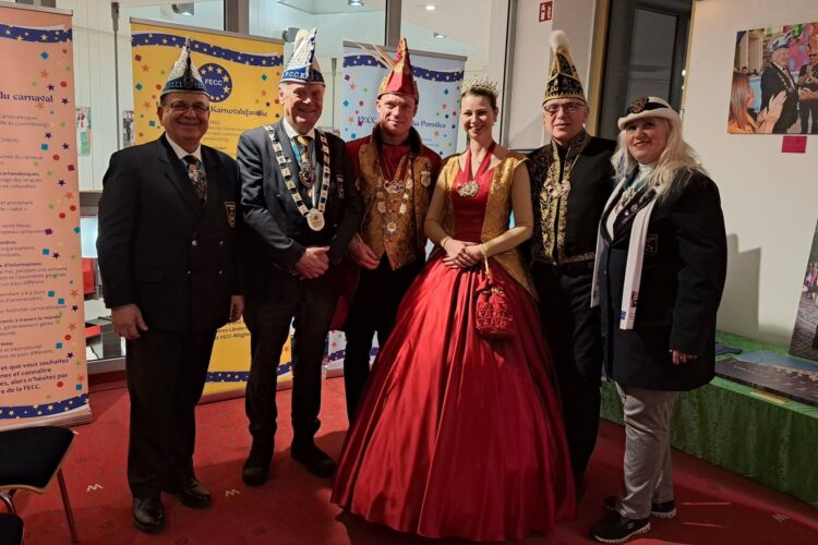 Струмичкиот карневал дел од првата патувачка FECC изложба, свечено отворена во Котбус, Германија