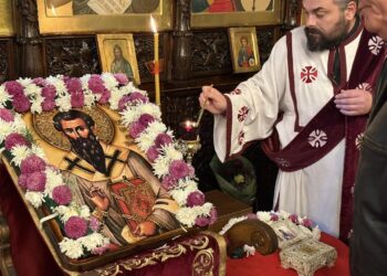 Во Струмица верниците се поклонија пред моштите на Свети Василиј Велики