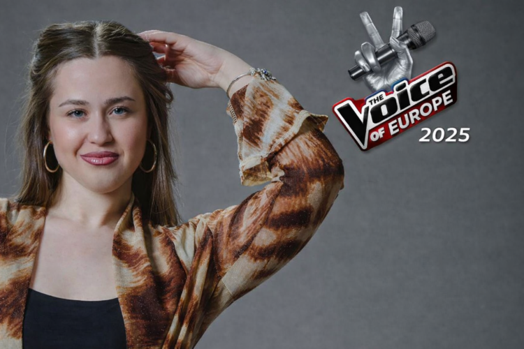 Струмичанката Тина Русева во големото финале на „The Voice of Europe 2025“ – повик за поддршка од публиката