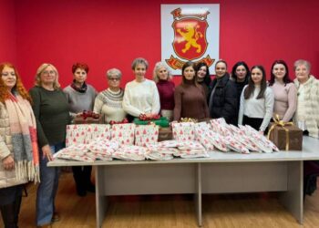Унијата на жени на ВМРО-ДПМНЕ Струмица со хуманитарна акција во пресрет на Божиќ